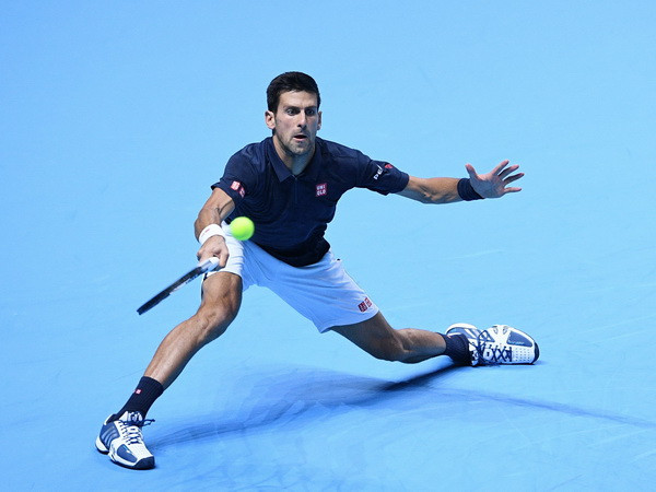 Tay vợt Novak Djokovic. (Nguồn: EPA/TTXVN) Monfils khép lại giấc mơ do chấn thương, Djokovic chạm trán Goffin ảnh 1