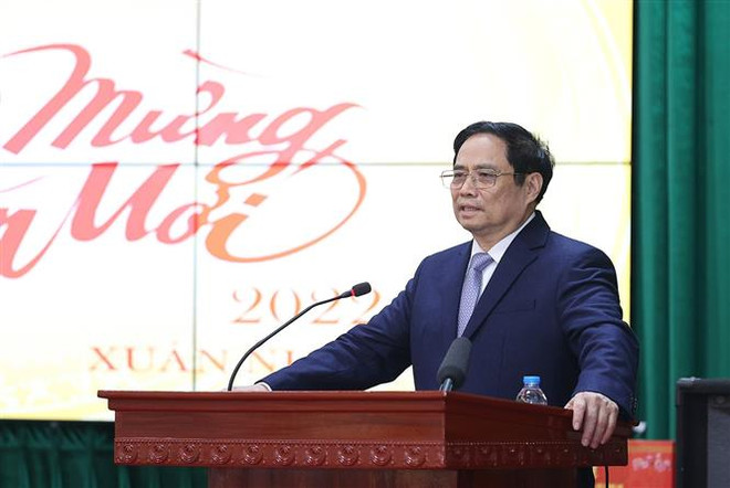 Thủ tướng thăm và chúc Tết các lực lượng Công an nhân dân ảnh 1