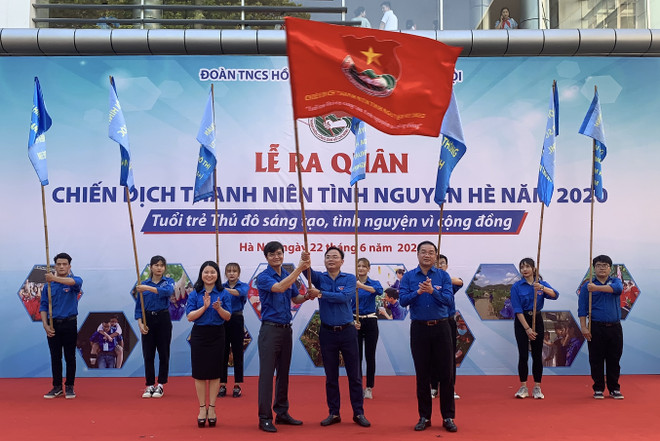 Tuổi trẻ Thủ đô ra quân Chiến dịch Thanh niên tình nguyện Hè 2020 ảnh 1 Tuổi trẻ Thủ đô ra quân Chiến dịch Thanh niên tình nguyện Hè 2020 ảnh 1