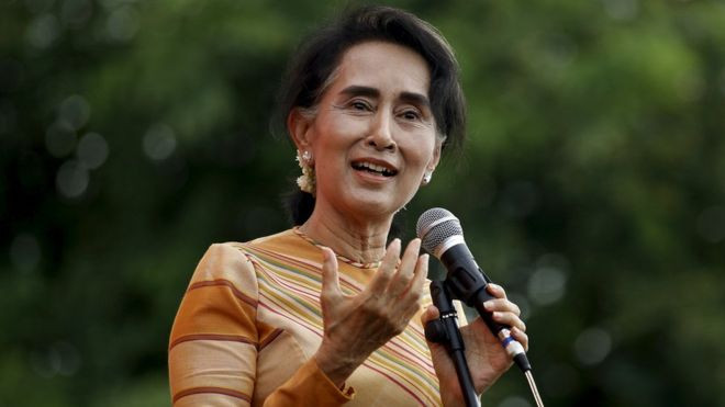 Cố vấn Nhà nước Myanmar bắt đầu thăm chính thức Việt Nam ảnh 1