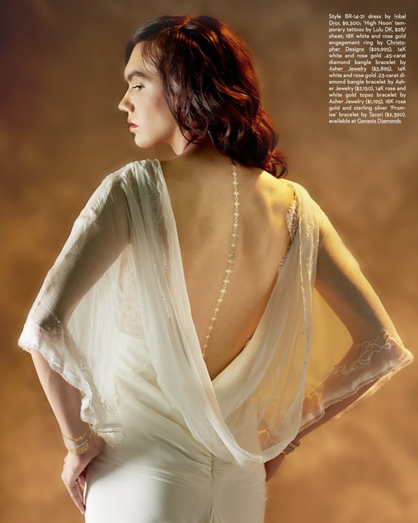 Mãn nhãn với bộ ảnh trang phục cưới phi giới tính độc đáo ảnh 7