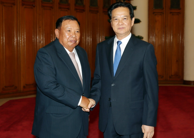 Thủ tướng tiếp Phó Chủ tịch nước Lào Bounnhang Volachit ảnh 1