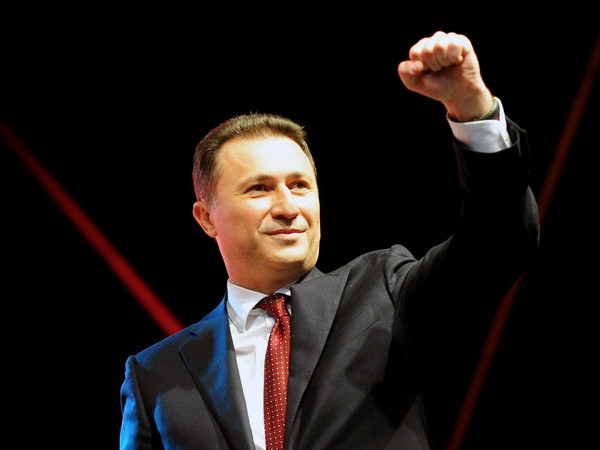 Thủ tướng Macedonia Nikola Gruevski. (Nguồn: AFP/TTXVN) Đảng cầm quyền Macedonia giành chiến thắng trong cuộc bầu cử Quốc hội ảnh 1