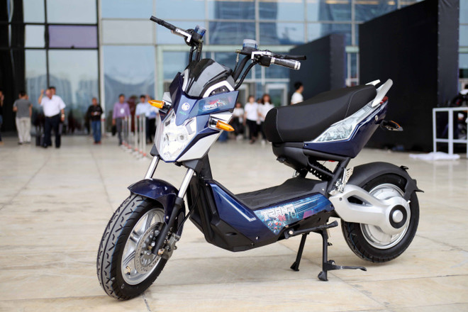 Xe điện độc đáo với chế độ lùi cùng khả năng chống nước ảnh 7