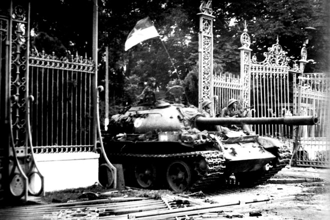 Niềm tự hào của người lái xe tăng sớm nhất vào Dinh Độc Lập ảnh 1