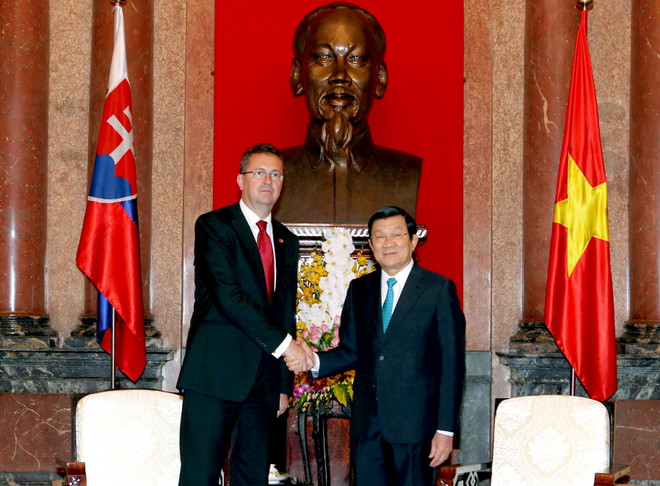 Chủ tịch nước: Việt Nam luôn ghi nhớ sự ủng hộ của Slovakia ảnh 1