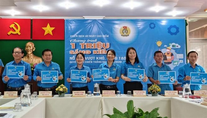 Thi đua cao điểm thực hiện "1 triệu sáng kiến" chiến thắng đại dịch ảnh 1