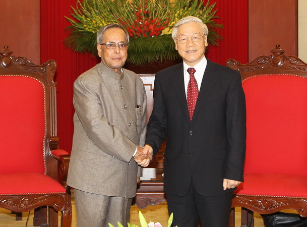 Tổng Bí thư: Việt Nam ủng hộ Ấn Độ thăm dò dầu khí ở Biển Đông ảnh 1