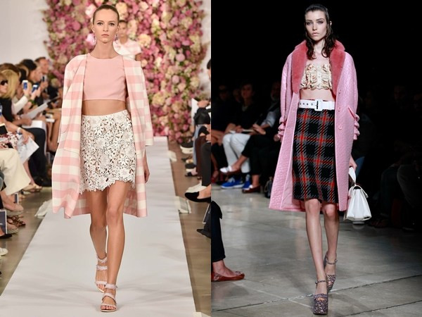 Áo khoác hồng "phủ sóng" từ sàn diễn thời trang tới mọi nẻo phố ảnh 2