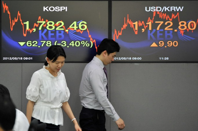 Thị trường chứng khoán châu Á biến động không đồng nhất ảnh 1