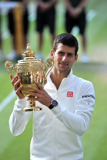Khoảnh khắc đăng quang Wimbledon 2014 của Novak Djokovic ảnh 4