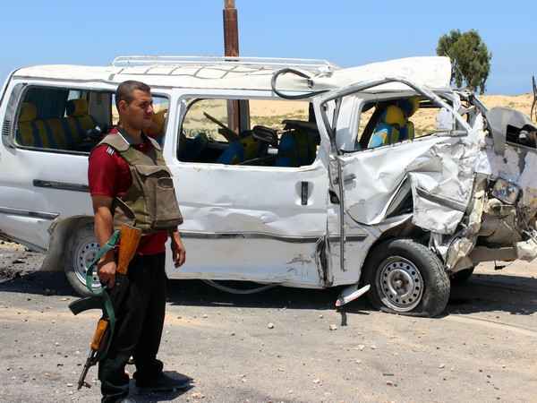 Ai Cập tiêu diệt 55 phần tử Hồi giáo cực đoan ở Bắc Sinai ảnh 1