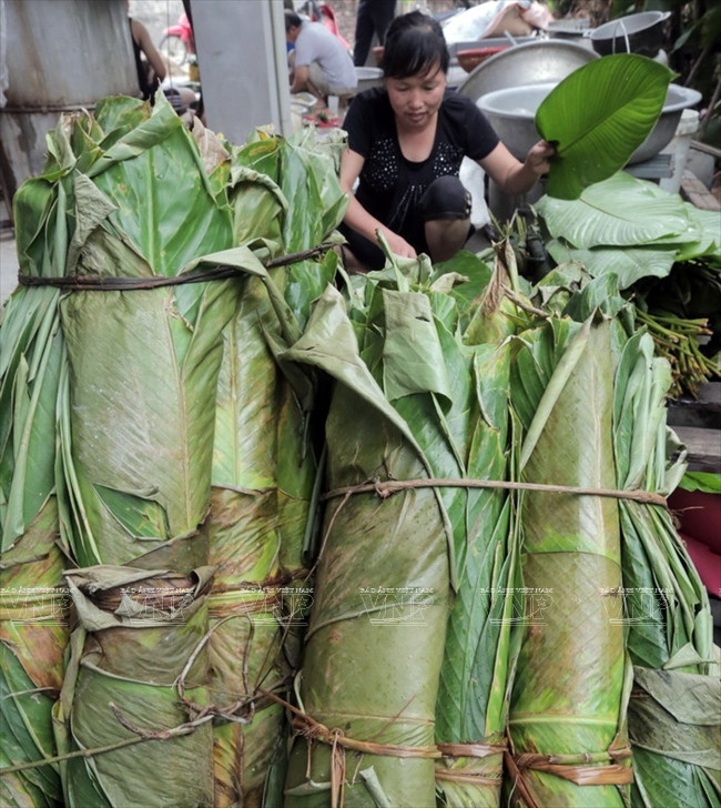 Tận hưởng vị Tết quanh năm ở làng gói bánh chưng Tranh Khúc ảnh 3
