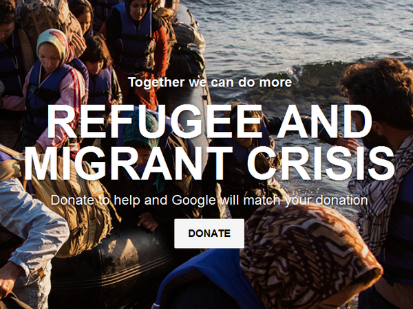 Google mở chiến dịch gây quỹ 11 triệu USD cho người di cư ảnh 1