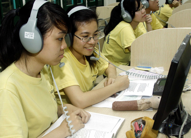 Người Việt cho con học ngoại ngữ nhiều thứ hai châu Á-TBD ảnh 1