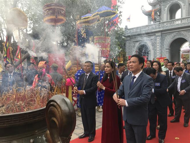 Lễ hội đền Tranh được công nhận là Di sản Văn hóa Phi vật thể Quốc gia ảnh 4