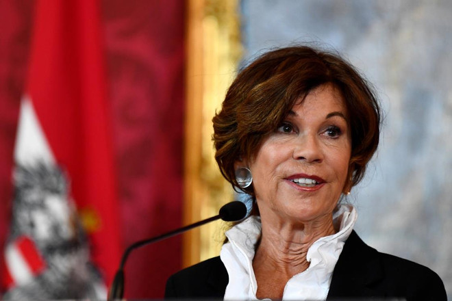 Chủ tịch Tòa án Hiến pháp Brigitte Bierlein. (Nguồn: Getty Images) Nước Áo sắp sửa có nữ Thủ tướng đầu tiên trong lịch sử ảnh 1