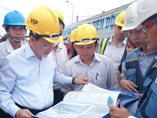 Gấp rút thi công dự án đường sắt đô thị Nhổn-ga Hà Nội ảnh 1