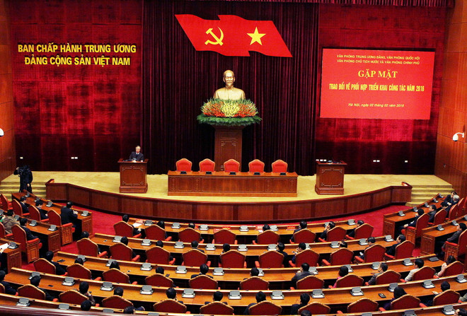 Tăng cường phối hợp công tác giữa 4 Văn phòng Trung ương ảnh 1