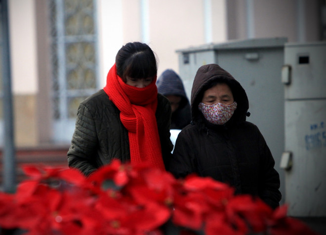 Miền Bắc rét đậm diện rộng, Hà Nội nhiệt độ thấp nhất 12 độ C ảnh 1