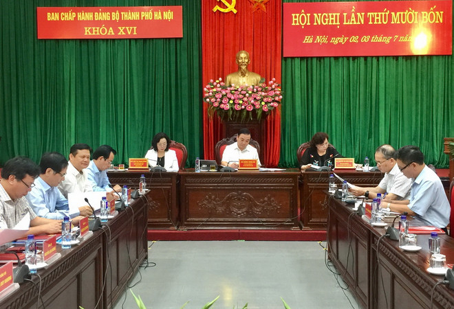 Bế mạc Hội nghị nghị lần thứ 14 BCH Đảng bộ thành phố Hà Nội ảnh 1