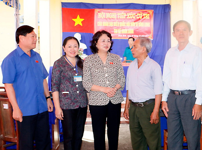 Lãnh đạo Đảng, Nhà nước tiếp xúc cử tri tại các địa phương ảnh 3