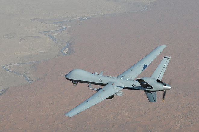 Máy bay không người lái của quân đội Mỹ. (Nguồn: American Security Project) Mỹ mở rộng tiếp cận công nghệ máy bay không người lái ảnh 1