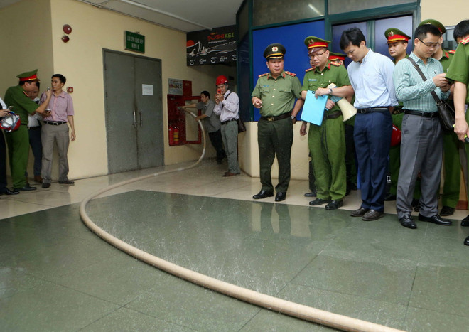 Hà Nội công bố 91 công trình nhà cao tầng mất an toàn phòng cháy ảnh 1