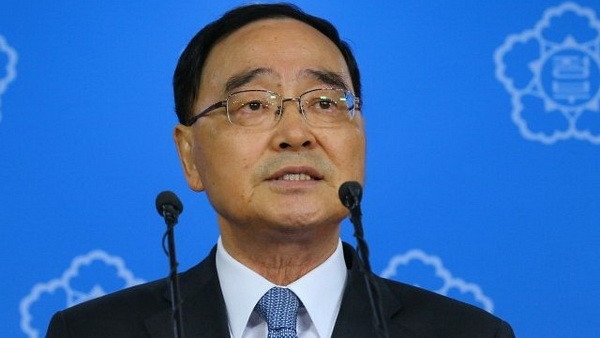 Thủ tướng Hàn Quốc Chung Hong-won. (Nguồn: www.bbc.com) Hàn Quốc ký FTA với Việt Nam, Trung Quốc, New Zealand vào cuối 2014 ảnh 1