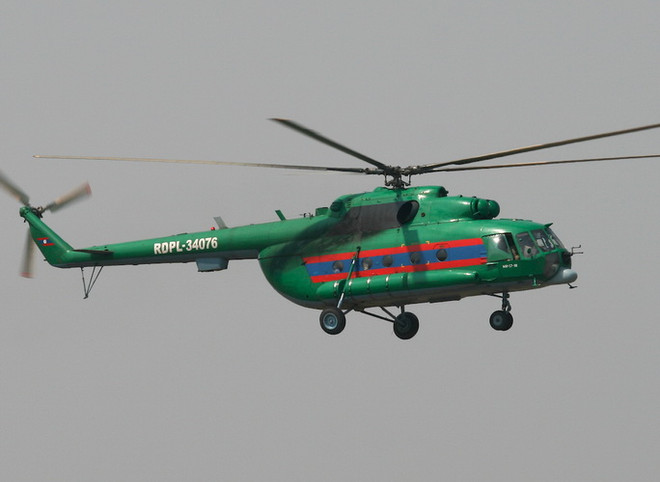 Máy bay trực thăng quân sự của Lào chở 20 người mất tích ảnh 1