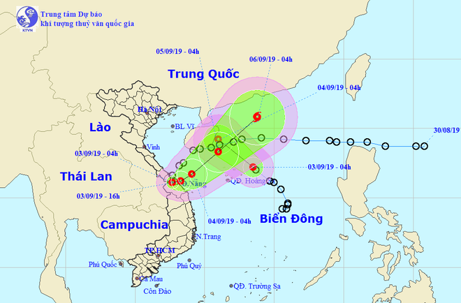 Áp thấp nhiệt đới liên tục đổi hướng, Bắc Trung Bộ có mưa rất to ảnh 1