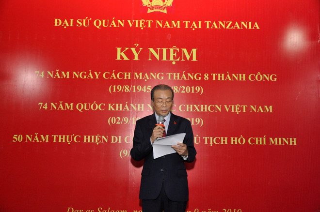 Trang trọng lễ kỷ niệm 74 năm Quốc khánh 2/9 tại Tanzania ảnh 1