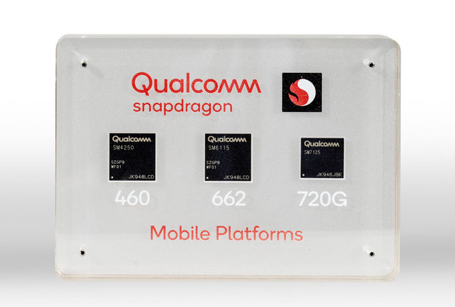 Bộ ba chip xử lý di động mới của Qualcomm. (Nguồn: Qualcomm) Giữa trào lưu 5G, Qualcomm bất ngờ tung ra ba bộ xử lý hỗ trợ 4G ảnh 1