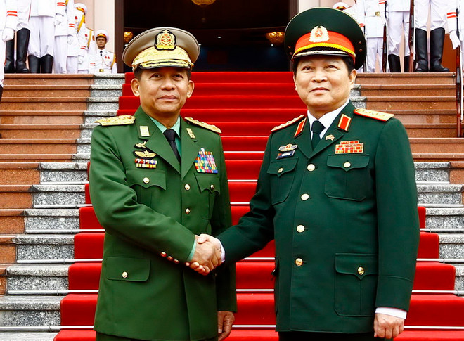 Thúc đẩy hợp tác quốc phòng giữa hai nước Việt Nam-Myanmar ảnh 1