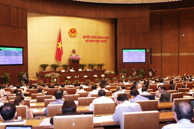 Quốc hội biểu quyết thông qua Luật An toàn thông tin mạng ảnh 1