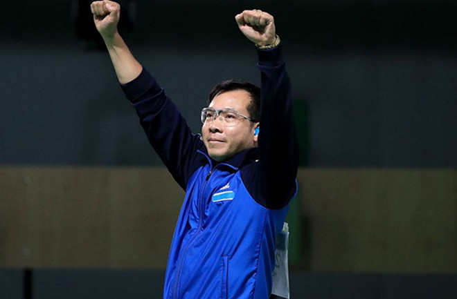 Hoàng Xuân Vinh xác lập hàng loạt kỷ lục ở Olympic 2016 ảnh 1