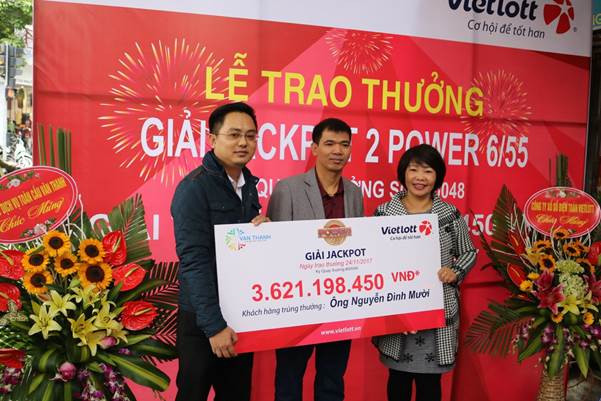 Giải Jackpot 2 trị giá hơn 3,6 tỷ đồng lần đầu được trao tại miền Bắc ảnh 1