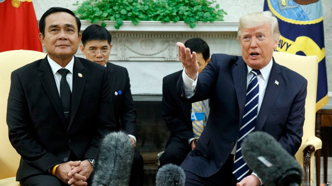 Tổng thống Mỹ muốn giảm thâm hụt thương mại với Thái Lan ảnh 1