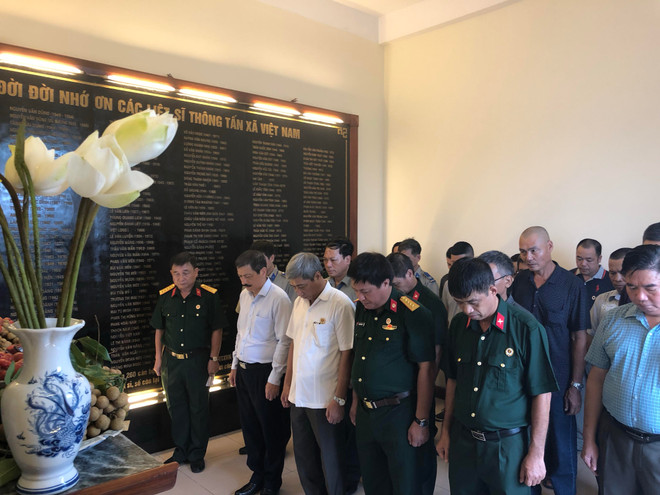 Hội Cựu Chiến binh TTXVN thực hiện hoạt động tri ân, đền ơn đáp nghĩa ảnh 1