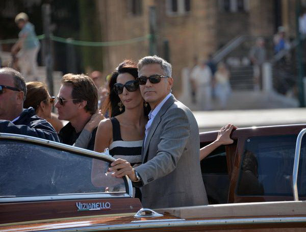 Tài tử George Clooney tích cực chuẩn bị cho đám cưới ở Venice ảnh 1