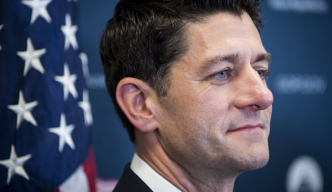 Chủ tịch Hạ viện Mỹ Paul Ryan. (Nguồn: Getty Images) Đảng Cộng hòa đề cử lại ông Paul Ryan làm Chủ tịch Hạ viện Mỹ ảnh 1