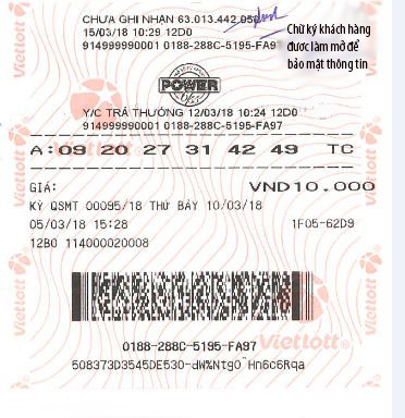 Người chơi may mắn nhận giải Jackpot 2 kỷ lục của sản phẩm Power 6/55 ảnh 2