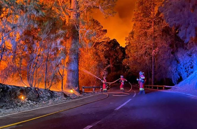 Tây Ban Nha và Hy Lạp căng mình ứng phó cháy rừng nghiêm trọng ảnh 1