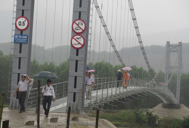 Các cầu treo dân sinh tại các tỉnh đều phát huy tác dụng tốt ảnh 1