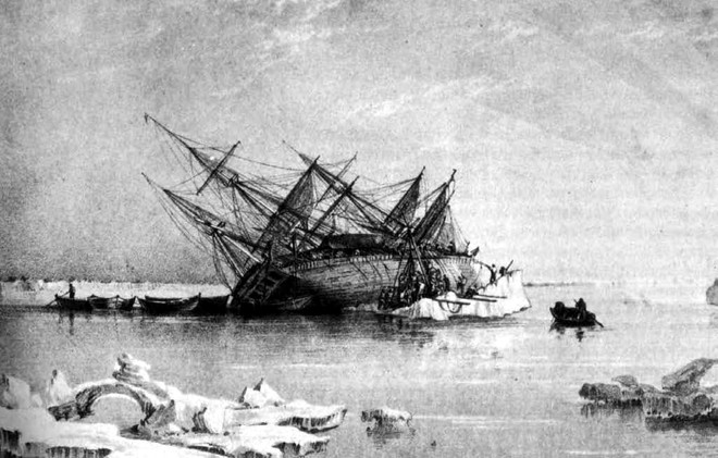 Phát hiện xác tàu thám hiểm HMS Terror sau hàng trăm năm mất tích ảnh 1