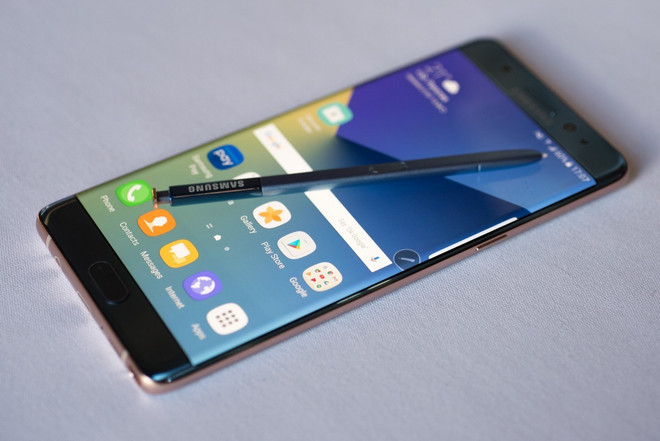 Samsung thừa nhận điện thoại Galaxy Note 7 thay thế bị nóng ảnh 1