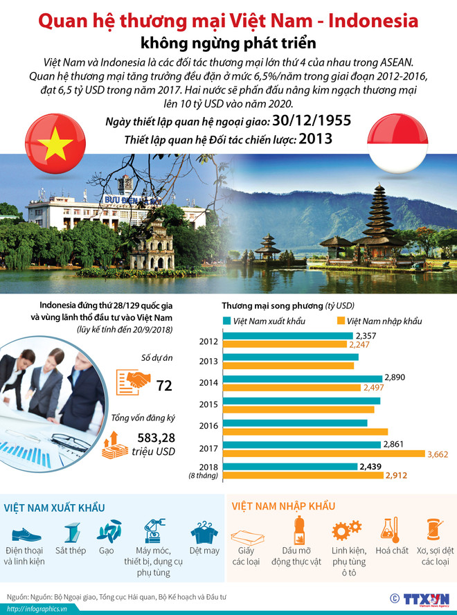 Quan hệ Việt Nam-Indonesia dựa trên những nền tảng vững chắc ảnh 3