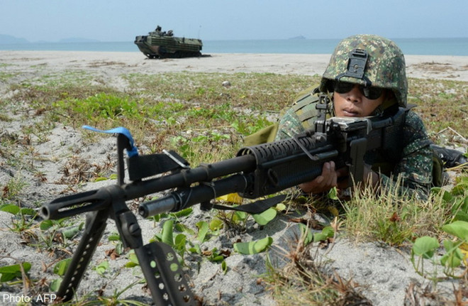 Philippines, Mỹ và Nhật Bản diễn tập hải quân trên Biển Đông ảnh 1