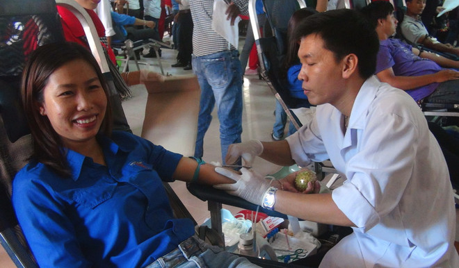 Chương trình “Giọt hồng đất lửa” ở Quảng Trị thu gần 450 đơn vị máu ảnh 1