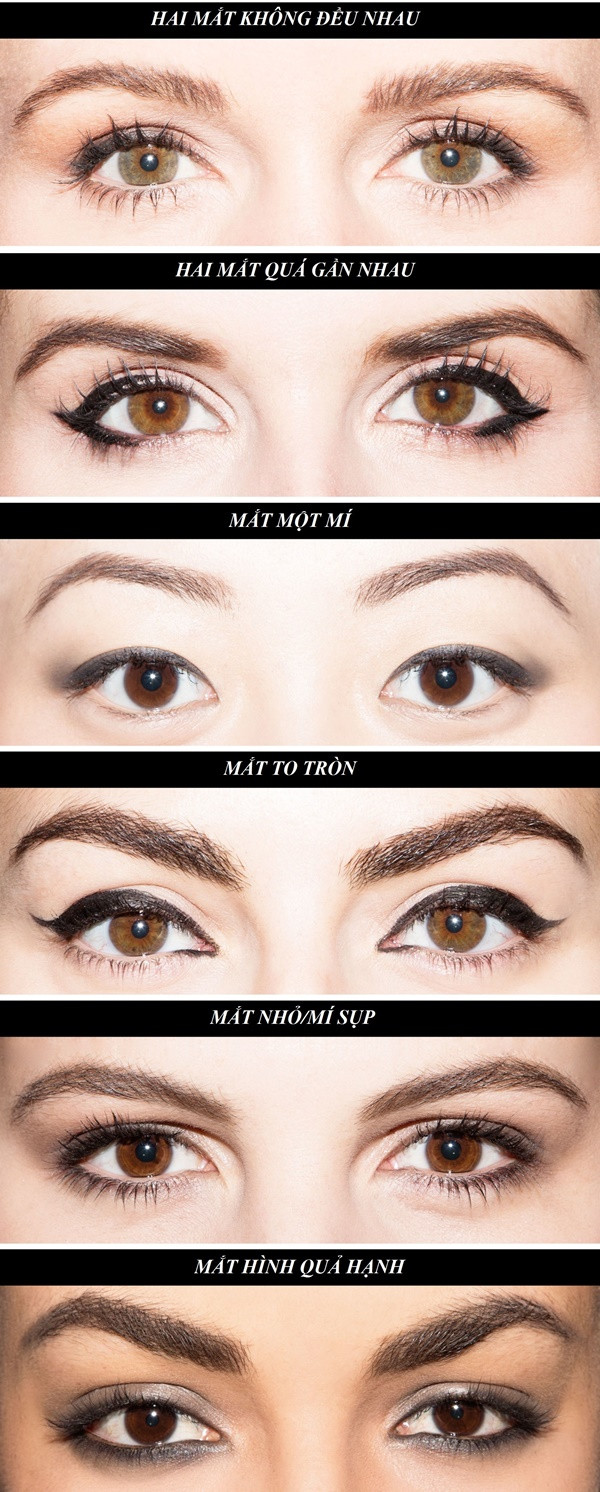 Bí quyết che giấu những nhược điểm bẩm sinh của đôi mắt ảnh 1